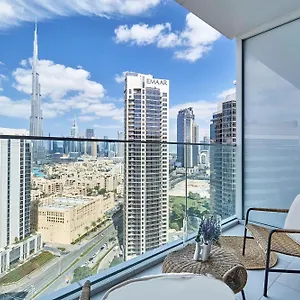 Luxury With Burj Khalifa Or Canal View In Downtown - Marquise Square Tower , دبي الإمارات العربية المتحدة